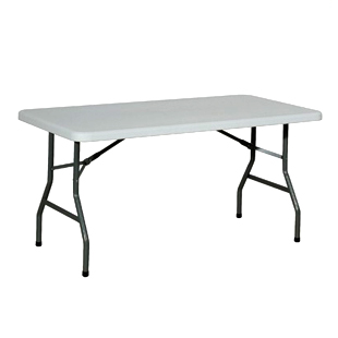 table polyethylene 152 x 76cm lorca