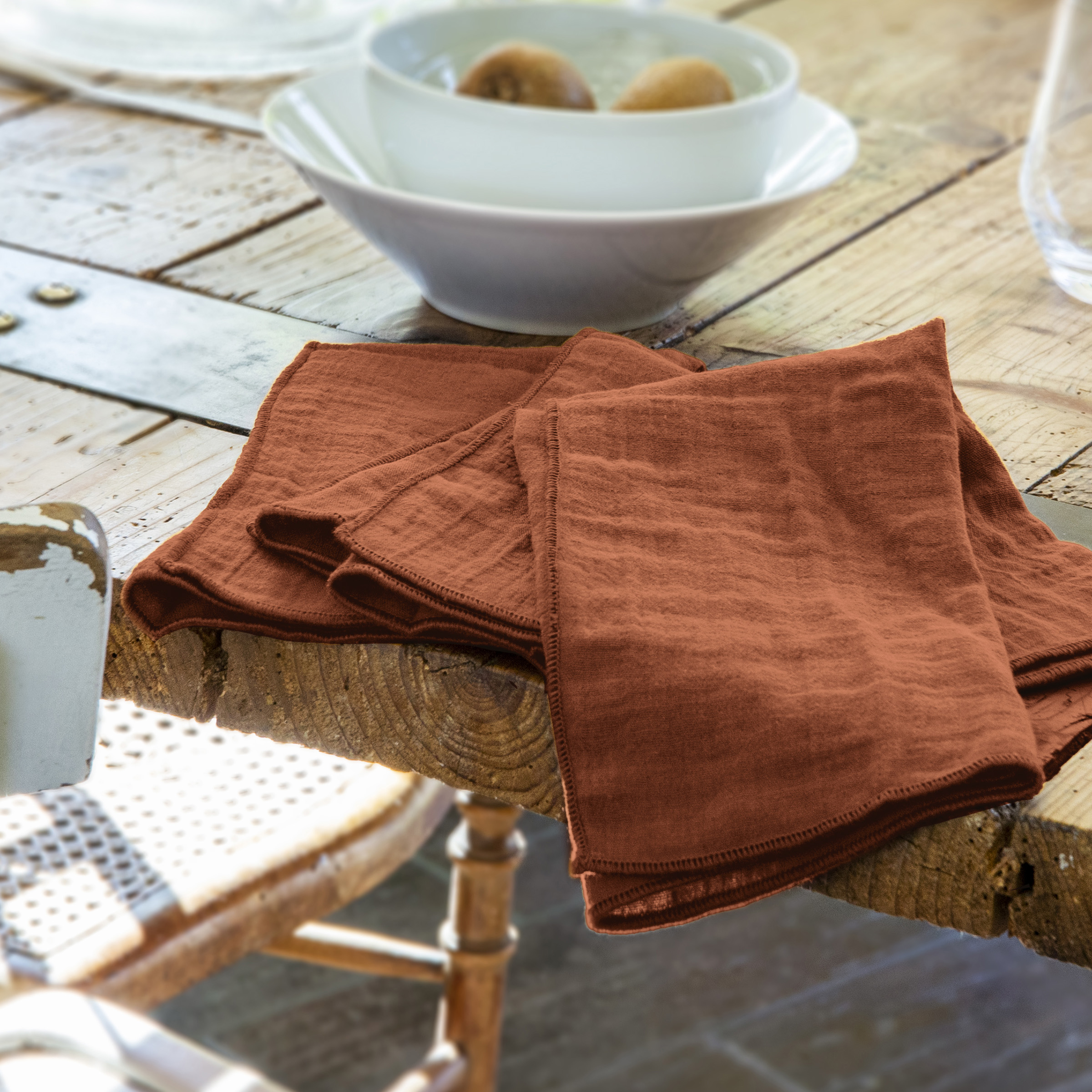 Serviette Gaze Coton Articles Location Site Eure Lasam